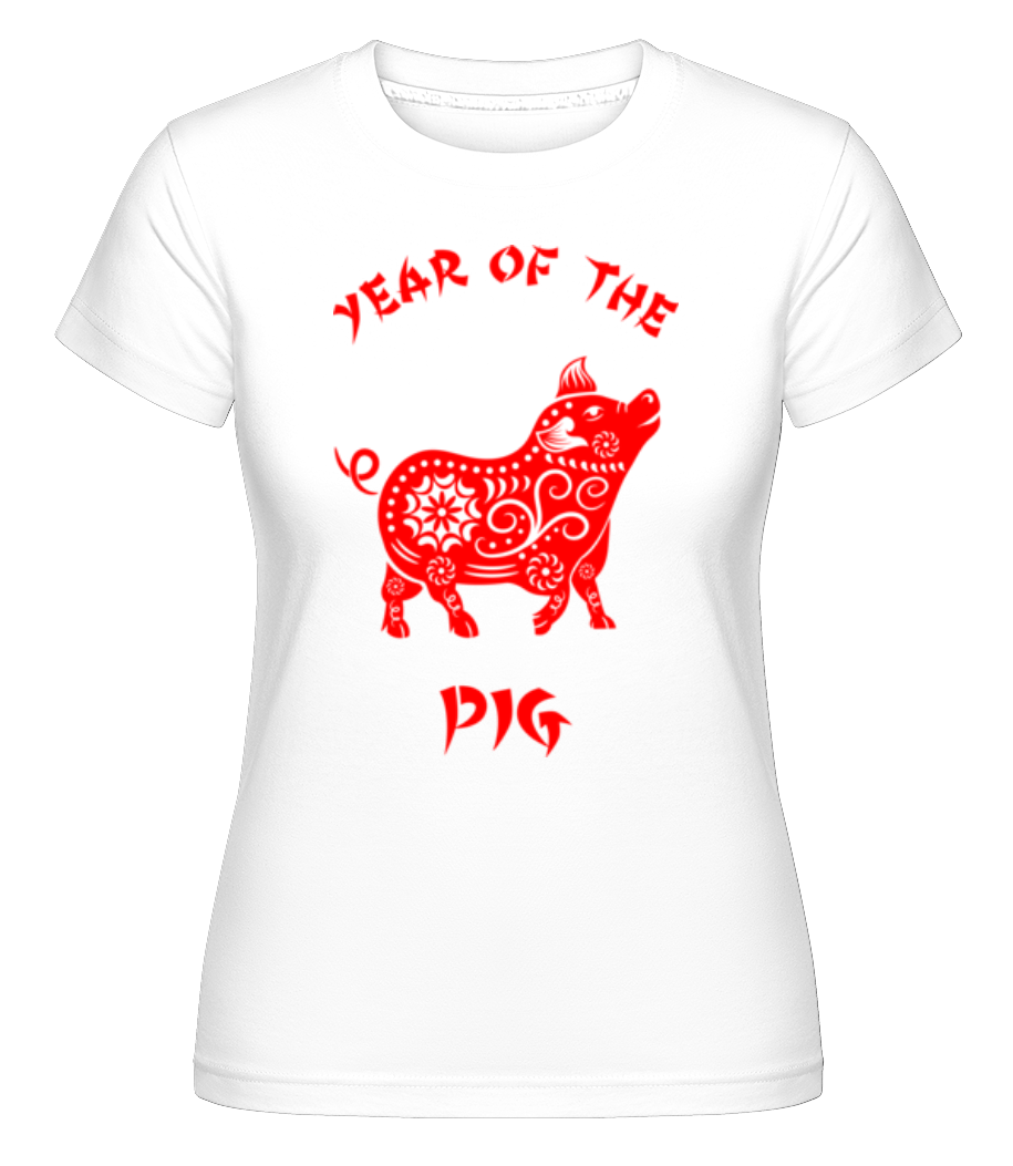 Chinese Zodiac Year Of The Pig ·  T-shirt Shirtinator femme