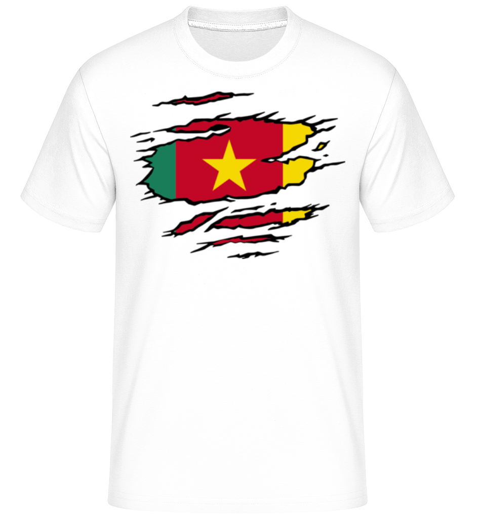 Drapeau mûré Cameroun ·  T-Shirt Shirtinator homme