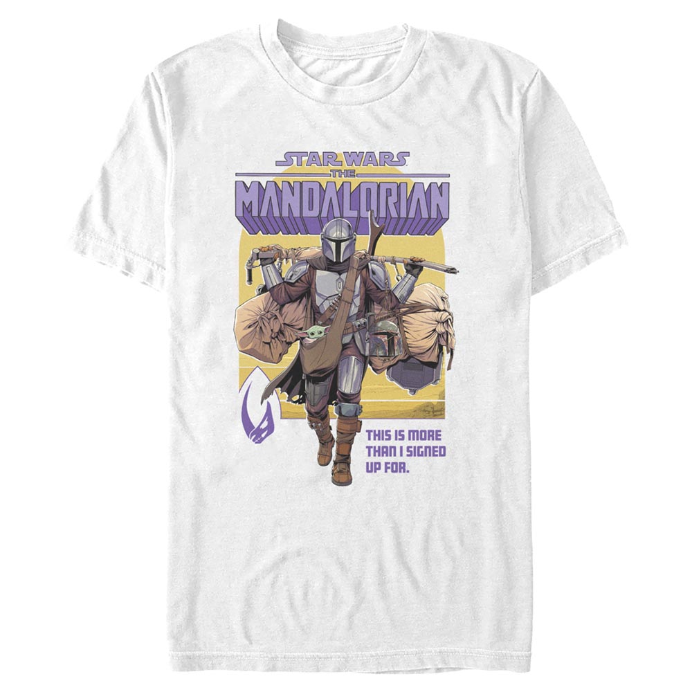 Star Wars - The Mandalorian - Mando et l'Enfant Signed Up Mando - Homme T-shirt