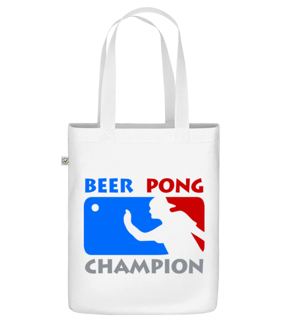 Beer Pong Champion · Sac en toile bio