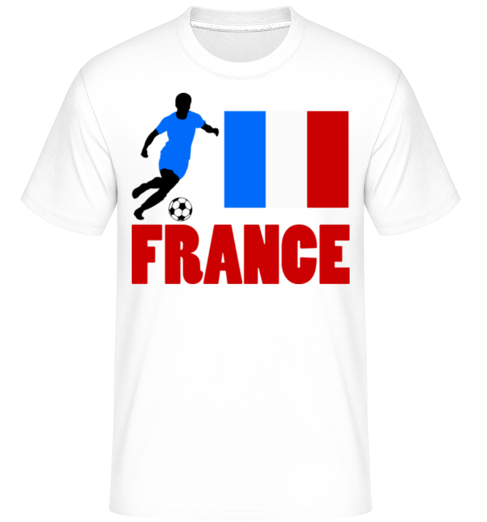 Drapeau Français Jouer De Foot ·  T-Shirt Shirtinator homme