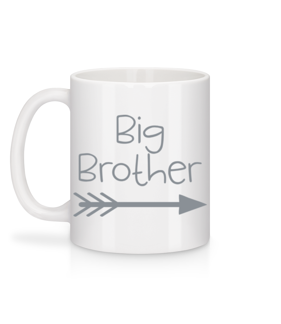 Big Brother - Mug en céramique blanc - Blanc - Derrière