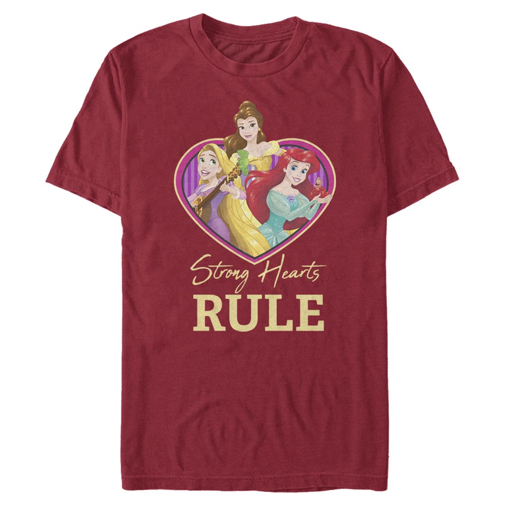 Disney - Princesses Disney - Photo de groupe Strong Hearts Rule - Homme T-shirt