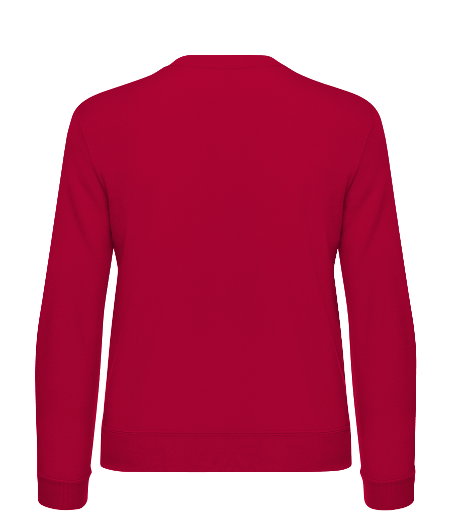 Partner in crime - Sweatshirt Femme - Rouge - Derrière