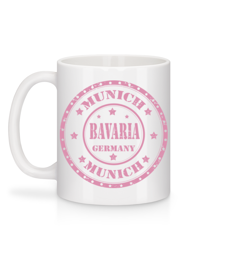 Munich Bavaria - Tasse - Weiß - Hinten