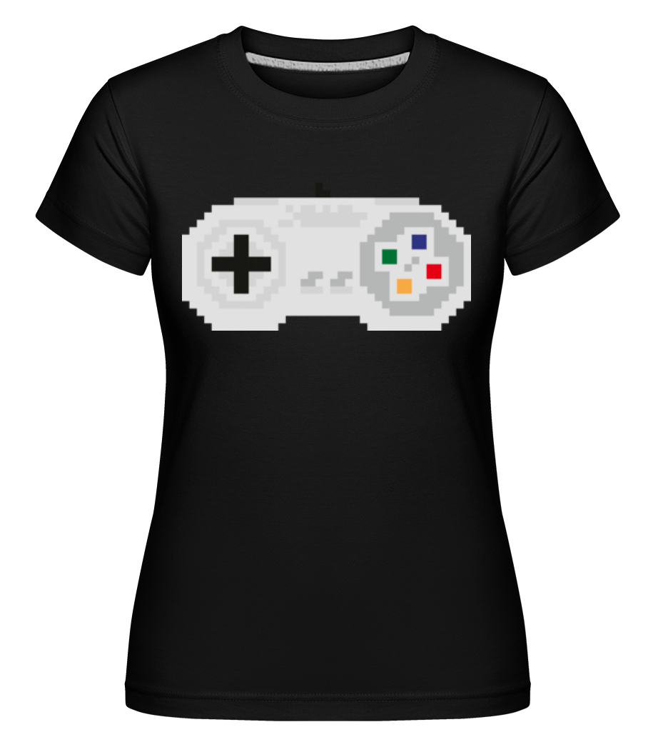 Contrôleur De Consoles Oldschool ·  T-shirt Shirtinator femme