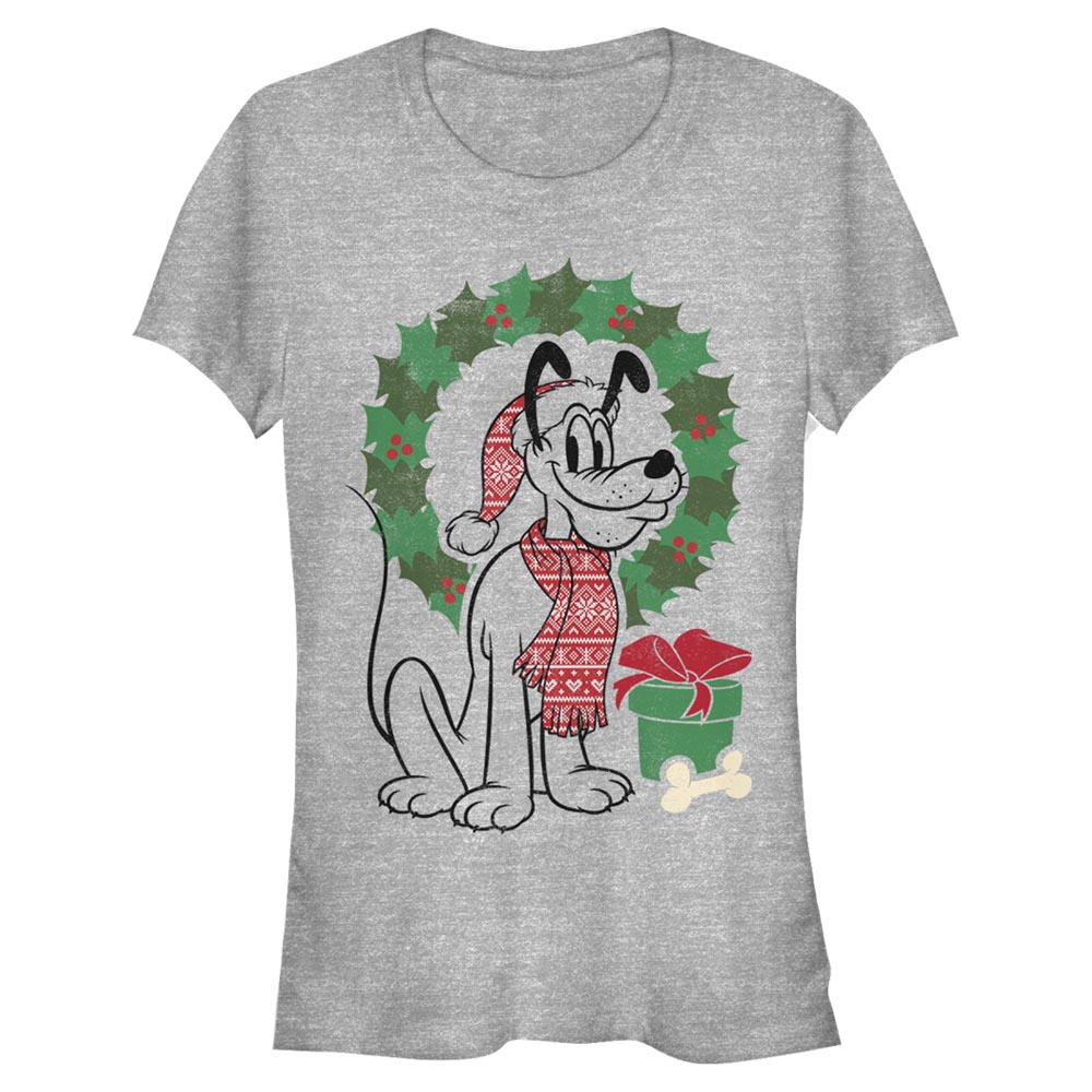 Disney Classics - Mickey Mouse - Pluto Christmas Fairisle - Christmas - Femme T-shirt
