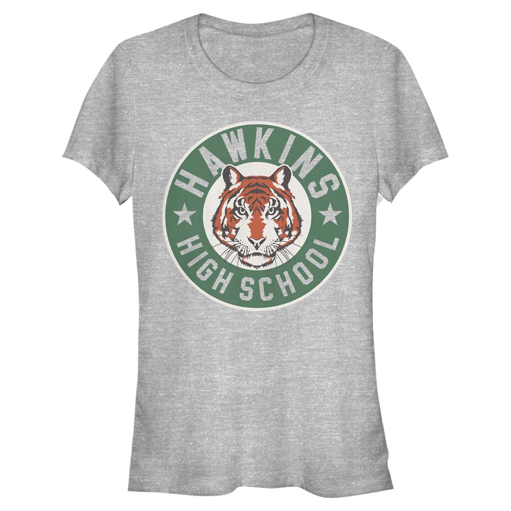 Netflix - Stranger Things - Hawkins High Tiger Emblem - Femme T-shirt