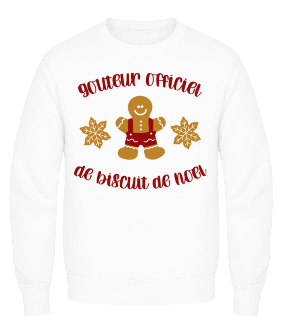 Goûteur Officie De Biscuit De Noël · Sweatshirt Homme