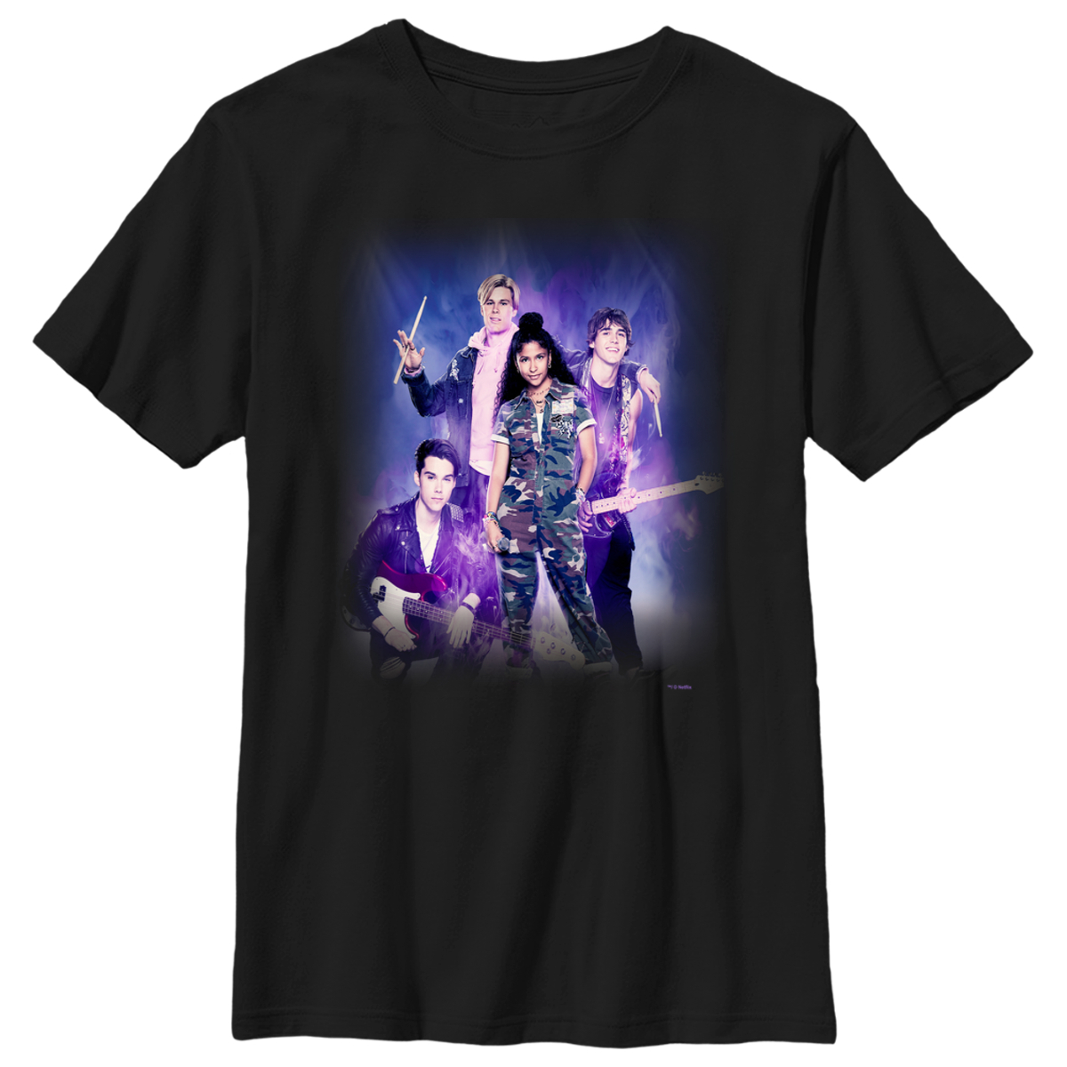Netflix - Julie And The Phantoms - Photo de groupe The Phantoms - Enfant T-shirt