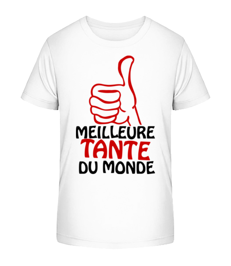 Meilleure Tante Du Monde · T-shirt bio Enfant Stanley Stella 2.0