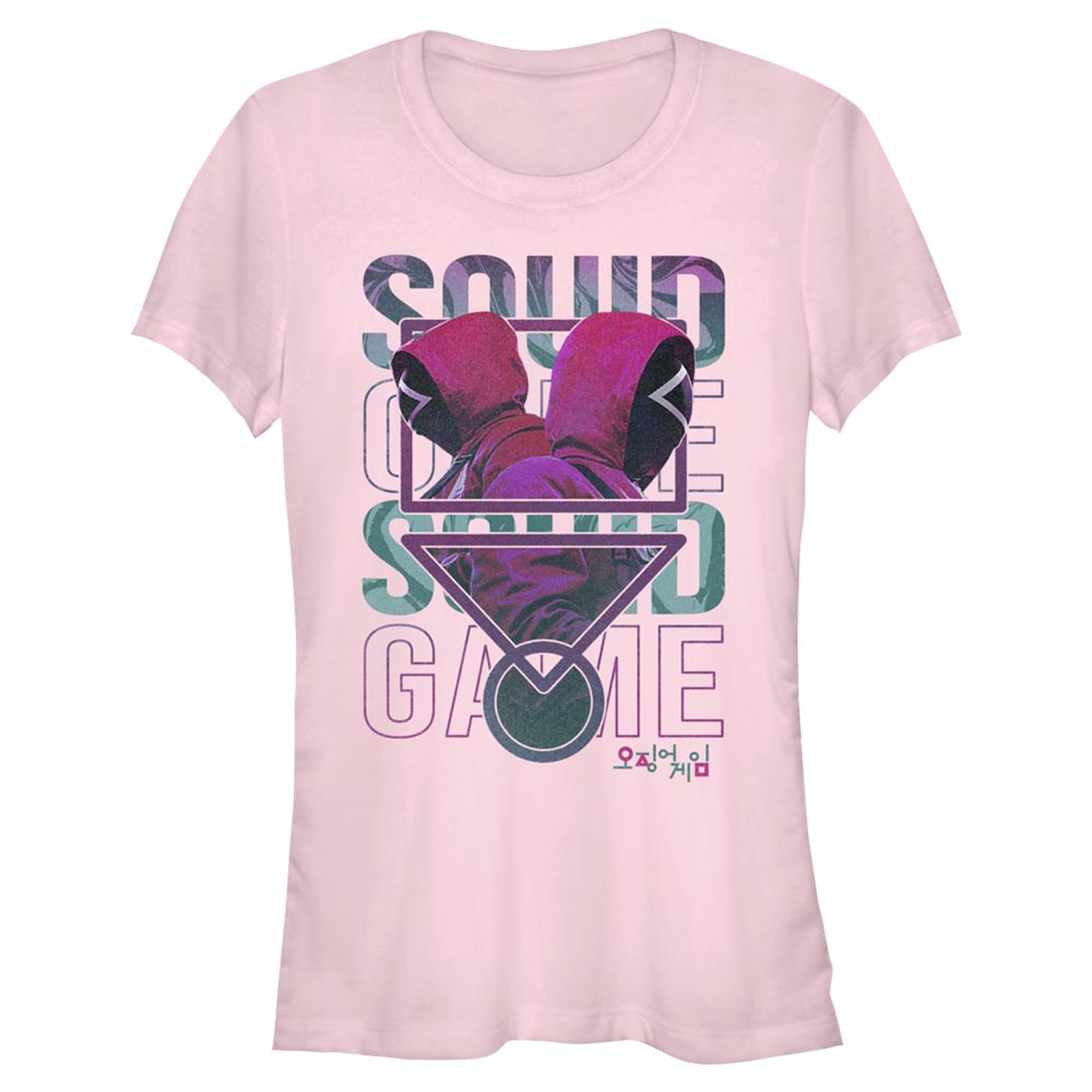 Netflix - Squid Game - Guard Symbol With Stacks - Femme T-shirt