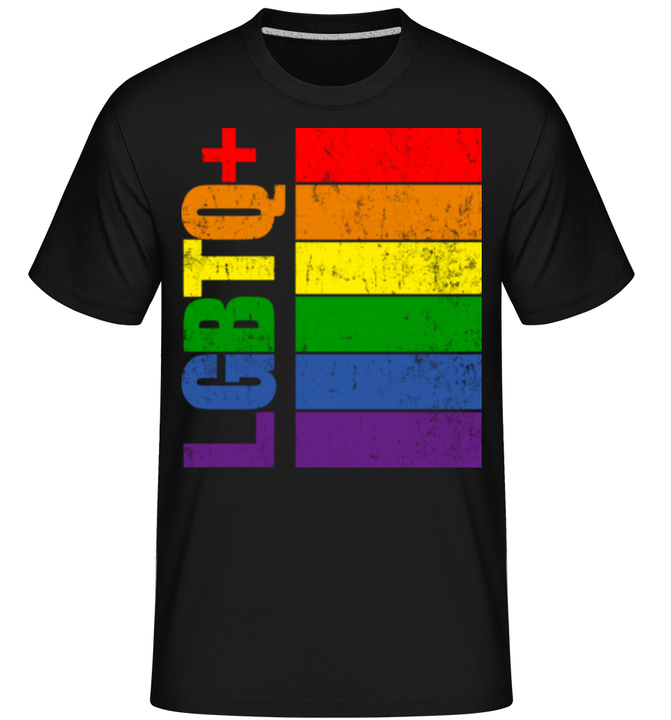 Drapeau LGBTQ + ·  T-Shirt Shirtinator homme