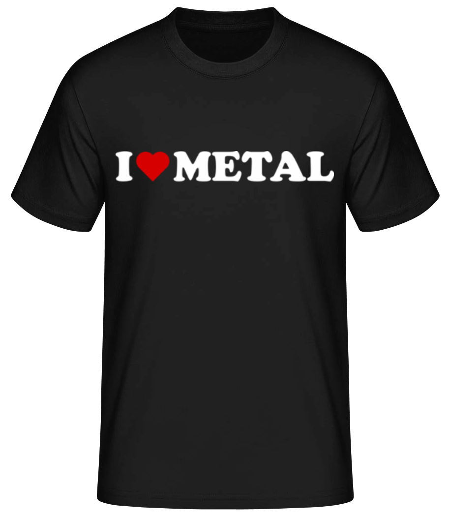 I Love Metal · T-shirt standard Homme