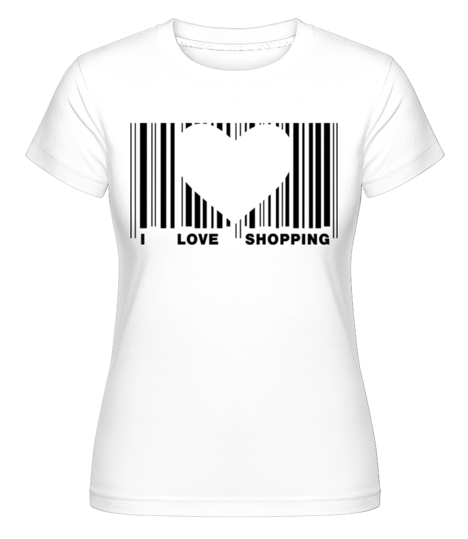 Barcode Love Shopping ·  T-shirt Shirtinator femme