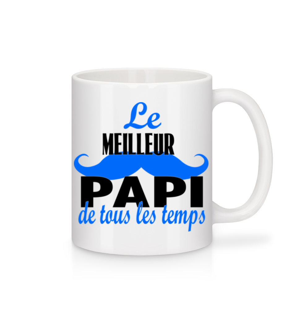 Le Meilleur Papi · Mug en céramique blanc