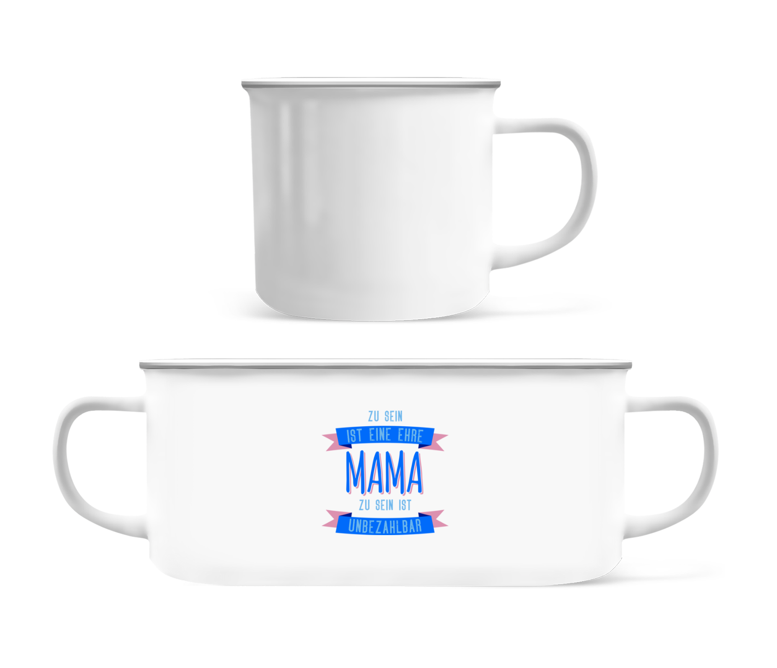 Eine Ehre Mama Zu Sein · Emaille-Tasse