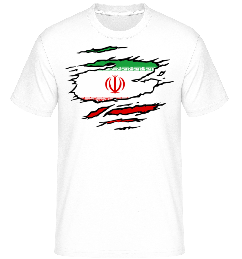 Drapeau mûré Iran ·  T-Shirt Shirtinator homme