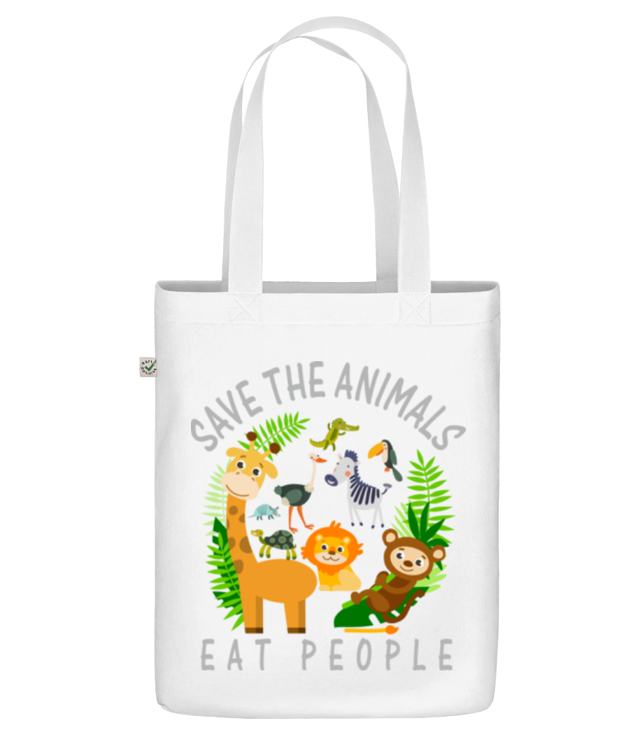 Save The Animals · Sac en toile bio