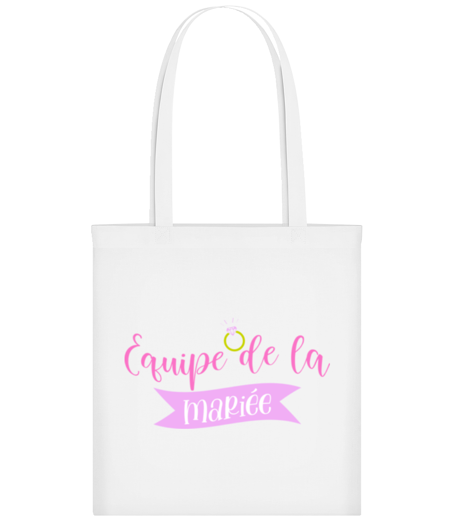 Equipe de la Mariée - Tote Bag - Blanc - Devant