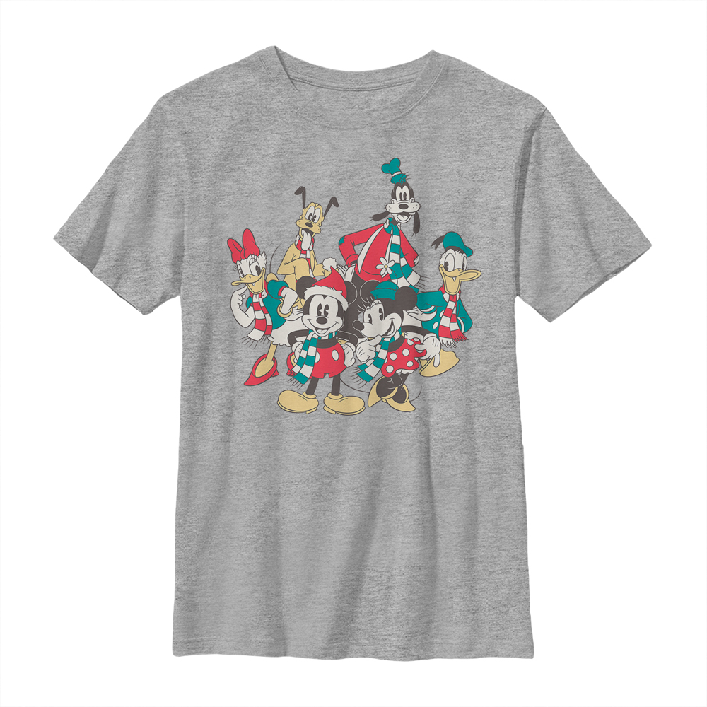 Disney - Mickey Mouse - Photo de groupe Holiday Group - Enfant T-shirt