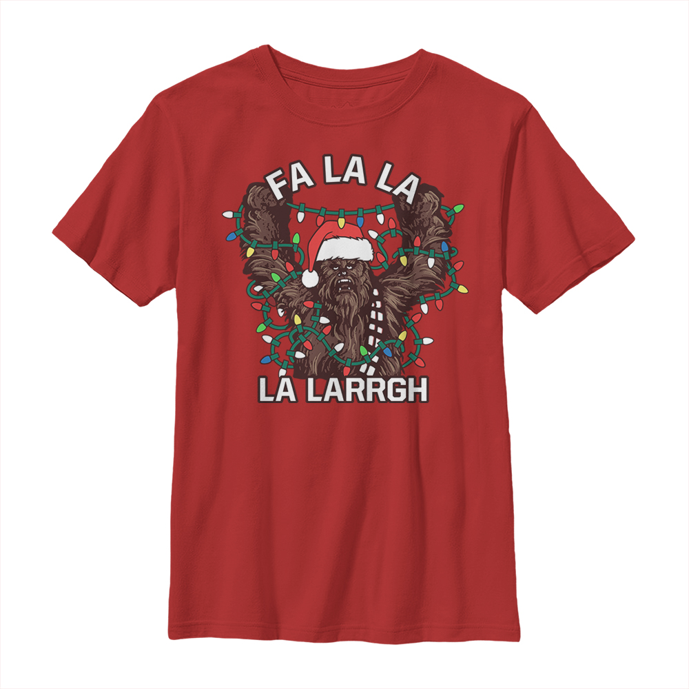 Star Wars - Chewbacca Wookie Lights - Christmas - Enfant T-shirt