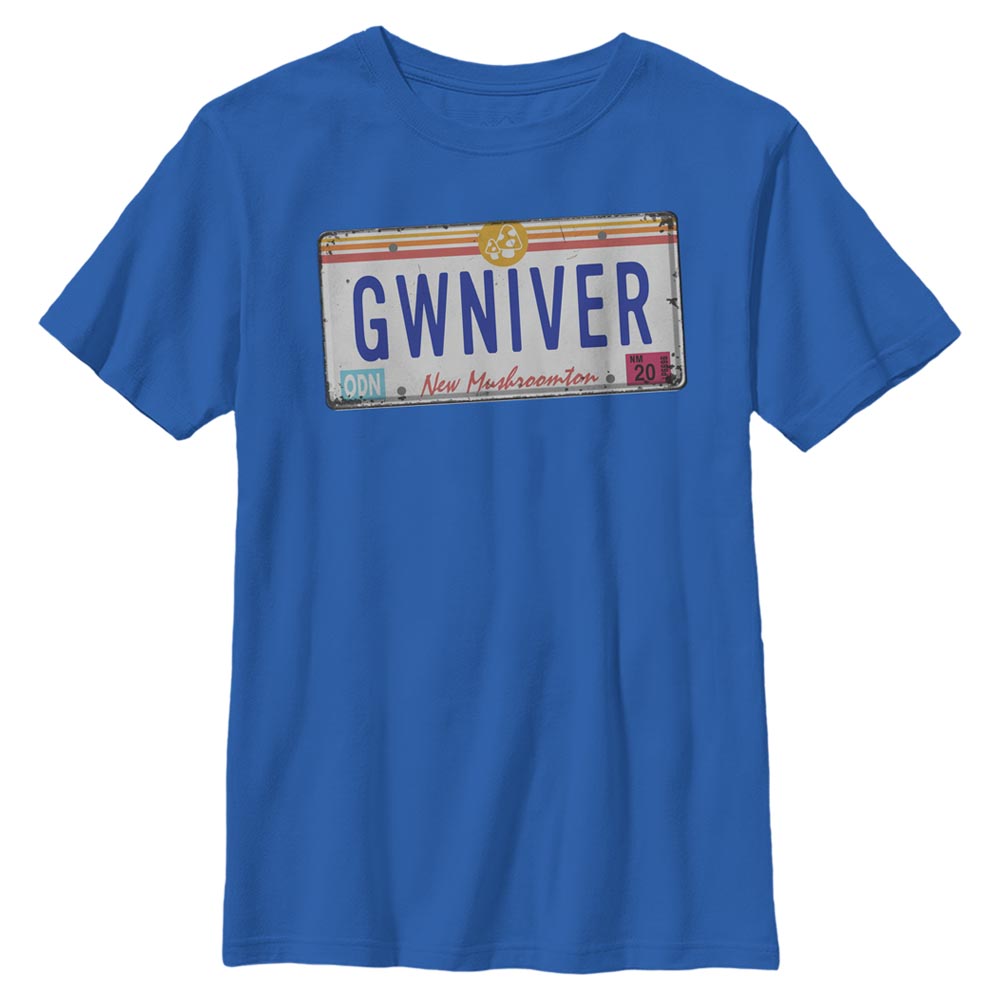 Aperçu: Pixar - En avant - Guinevere GWNIVER Plate - Enfant T-shirt - Bleu royal - Devant