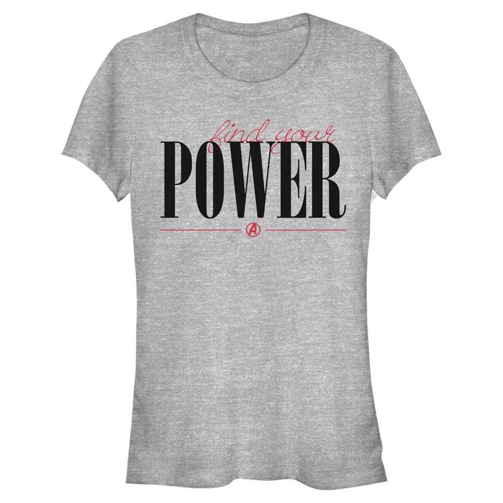 Marvel - Avengers - Texte Power Script - Femme T-shirt
