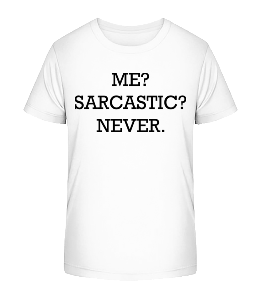Sarcastic Me · T-shirt bio Enfant Stanley Stella 2.0