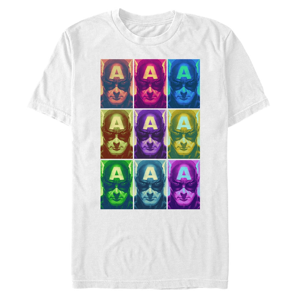 Marvel - Avengers - Captain America Cap Pop - Homme T-shirt