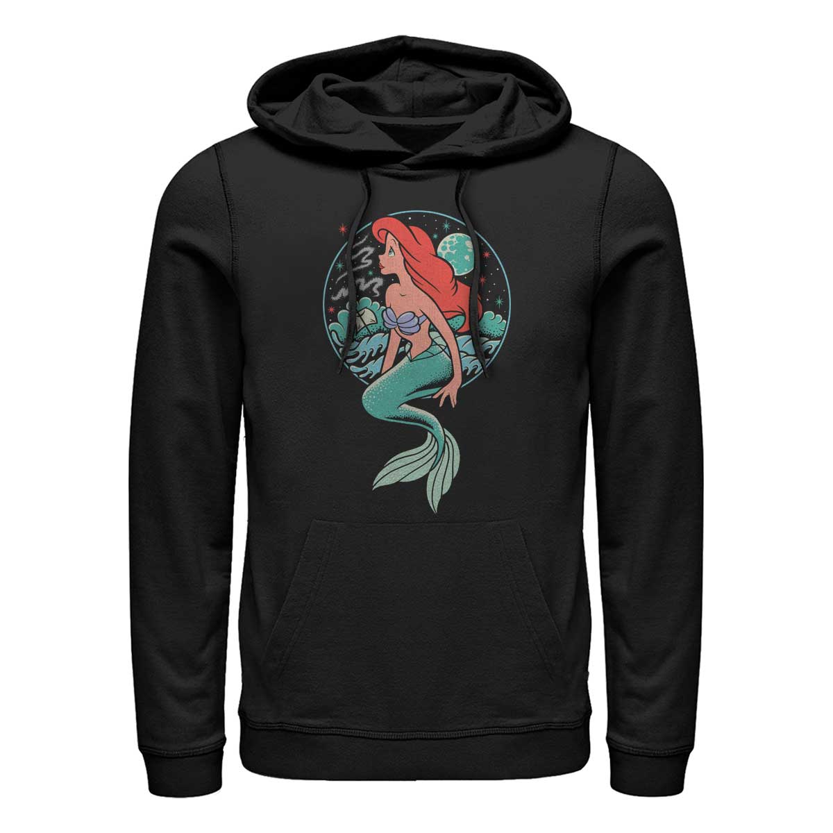Disney - Ariel La Petite Sirène - Ariel La Petite Sirène Moonrise Shipwreck - Unisex Sweat à capuche