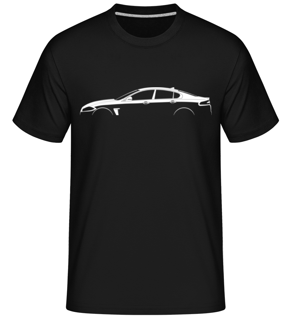 'Jaguar XFR (X250)' Silhouette ·  T-Shirt Shirtinator homme