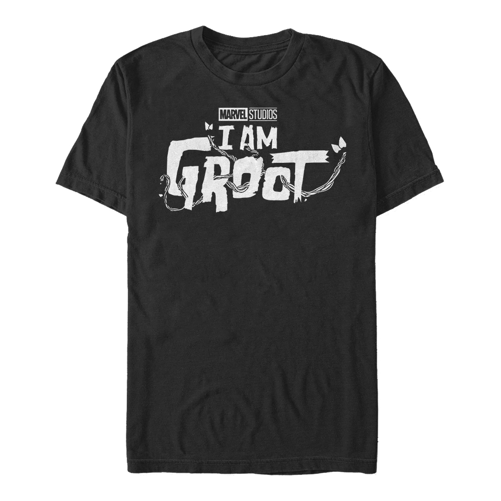 Marvel - I Am Groot - Groot White Logo - Homme T-shirt