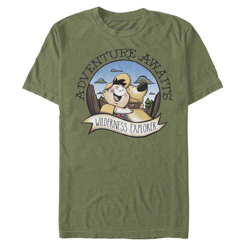 Pixar - Là-haut - Russell & Dug Bf - Homme T-shirt