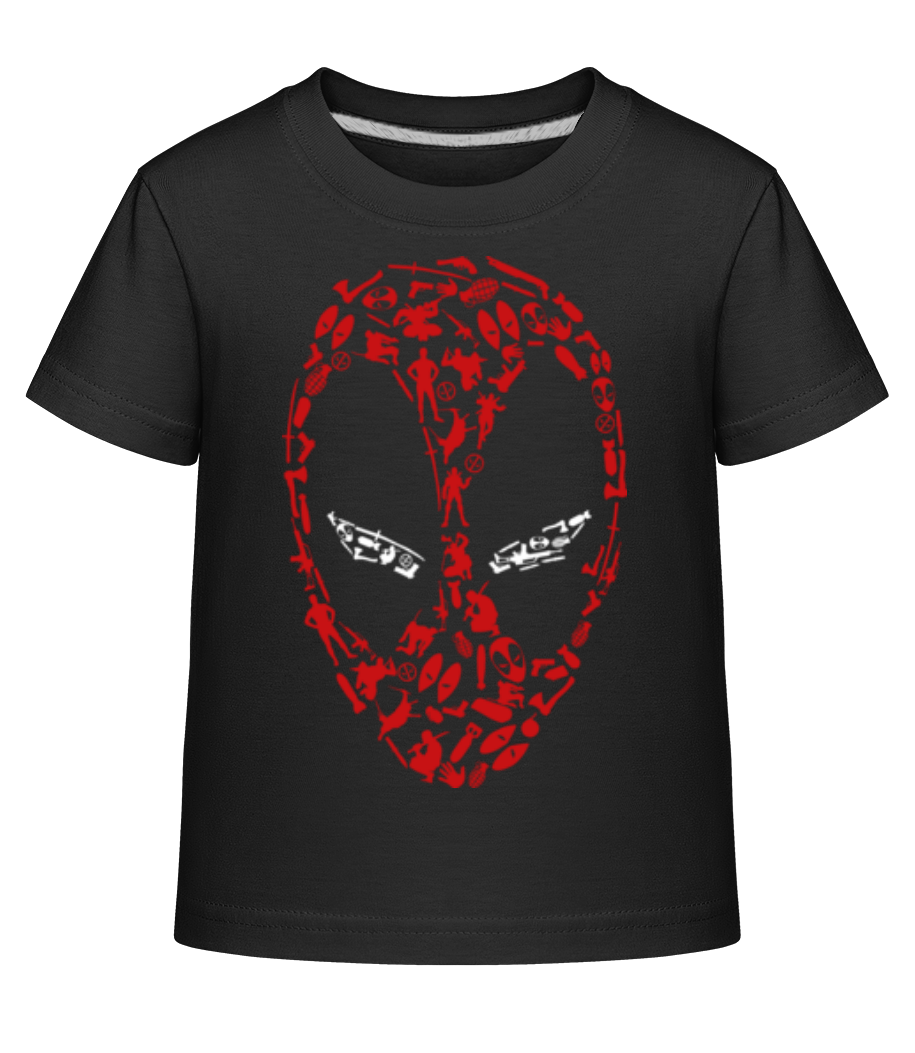 Aperçu: Wade - T-shirt shirtinator Enfant - Noir - Devant