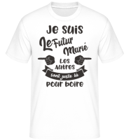 Je Suis Le Futur Marié - T-Shirt Shirtinator homme - Blanc - Devant