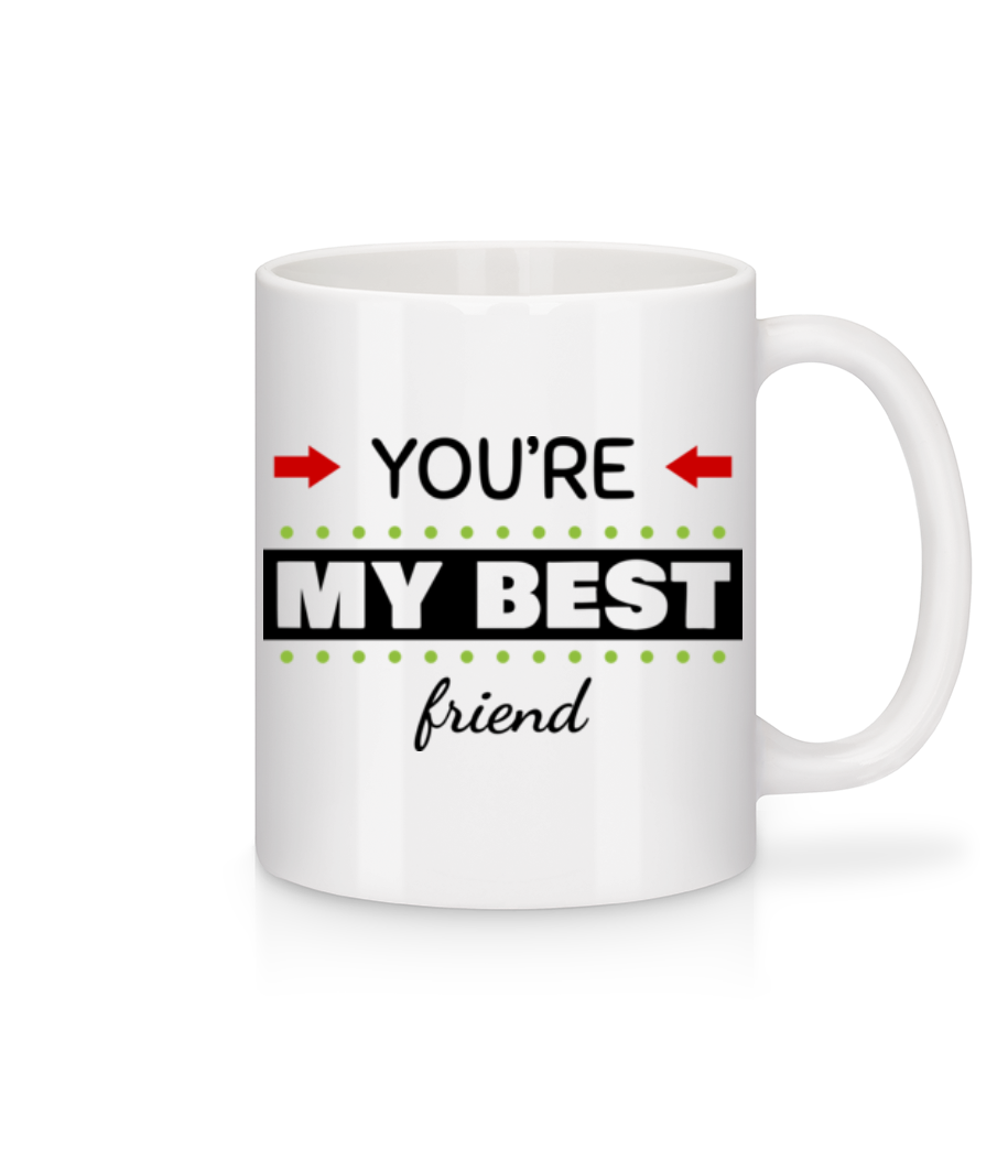 You're My Best Friend - Tasse - Weiß - Vorne