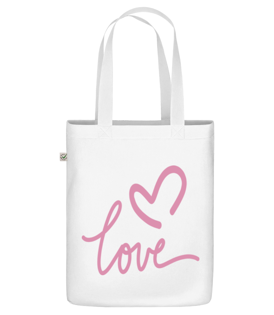 Love · Sac en toile bio