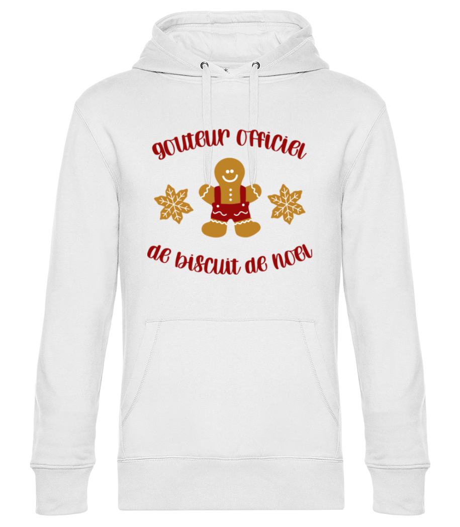 Goûteur Officie De Biscuit De Noël · Sweat à capuche standard homme