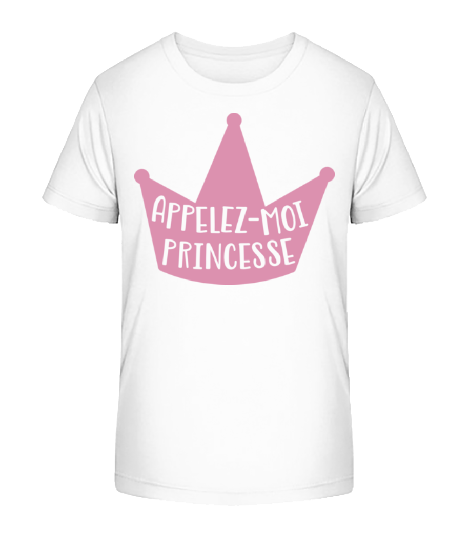 Appelez-Moi Princesse · T-shirt bio Enfant Stanley Stella 2.0