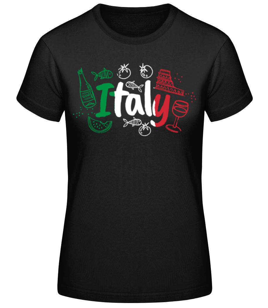 Italy · T-shirt standard Femme