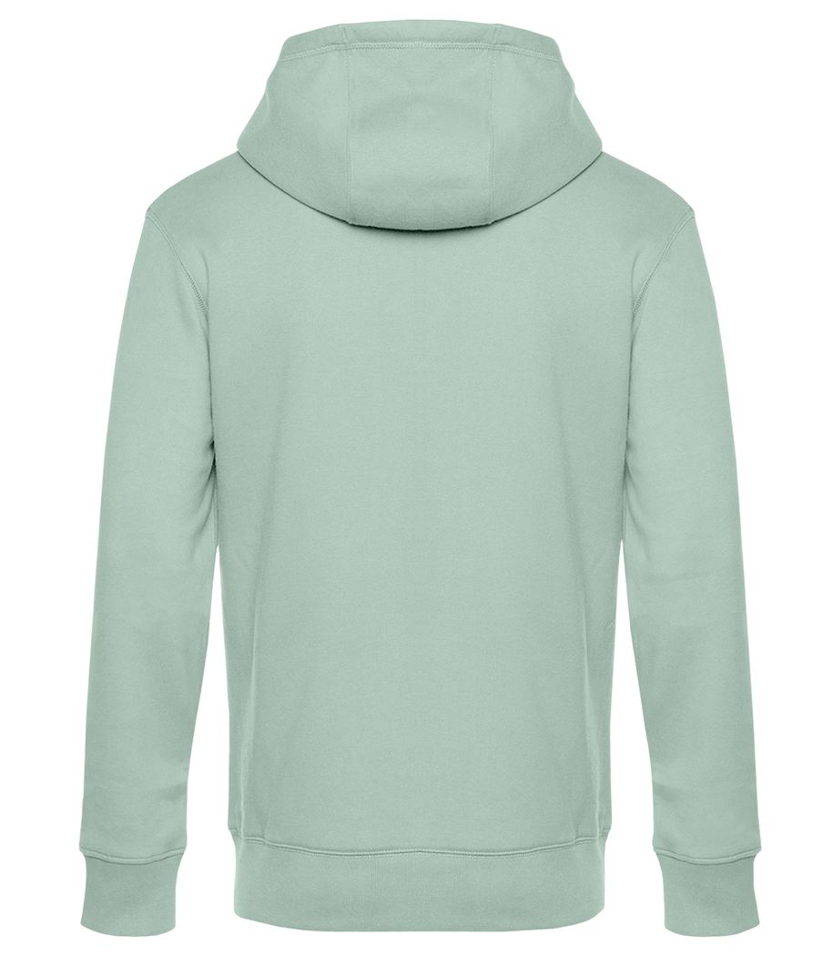 Bonhomme De Neige Avec Casquette - Sweat à capuche premium Unisexe - Menthe verte - Derrière