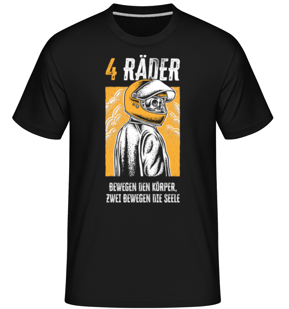 Zwei Räder Bewegen Die Seele · Shirtinator Männer T-Shirt