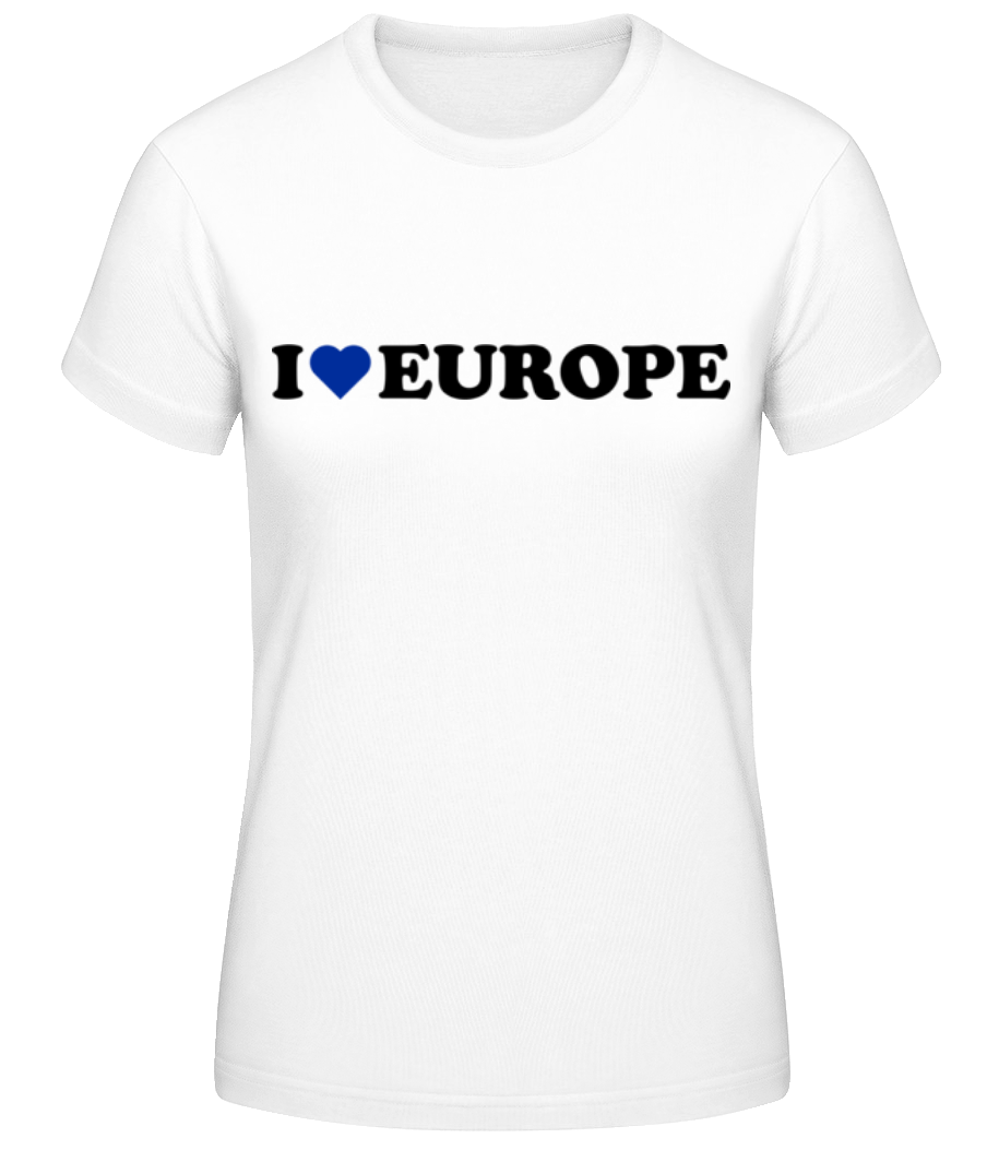 I Love Europe · T-shirt standard Femme