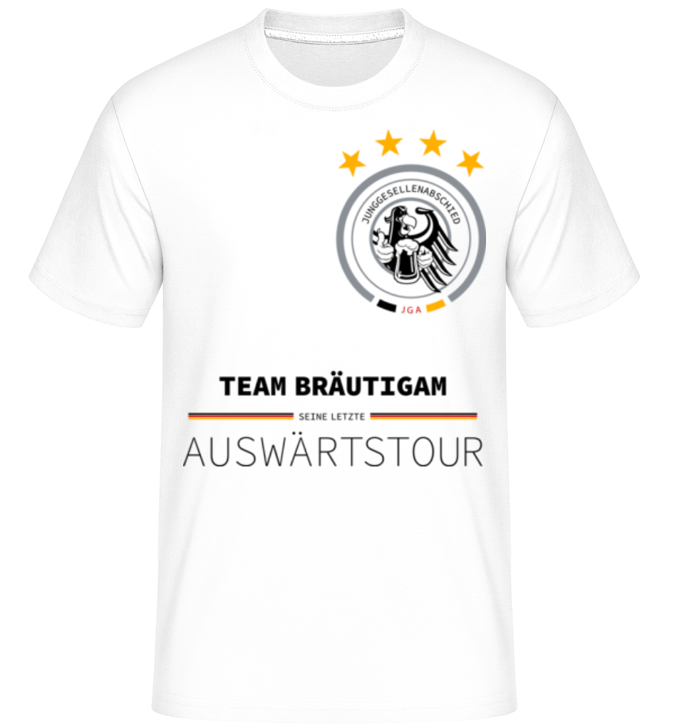 JGA Letzte Auswärtstour Team Bräutigam · Shirtinator Männer T-Shirt