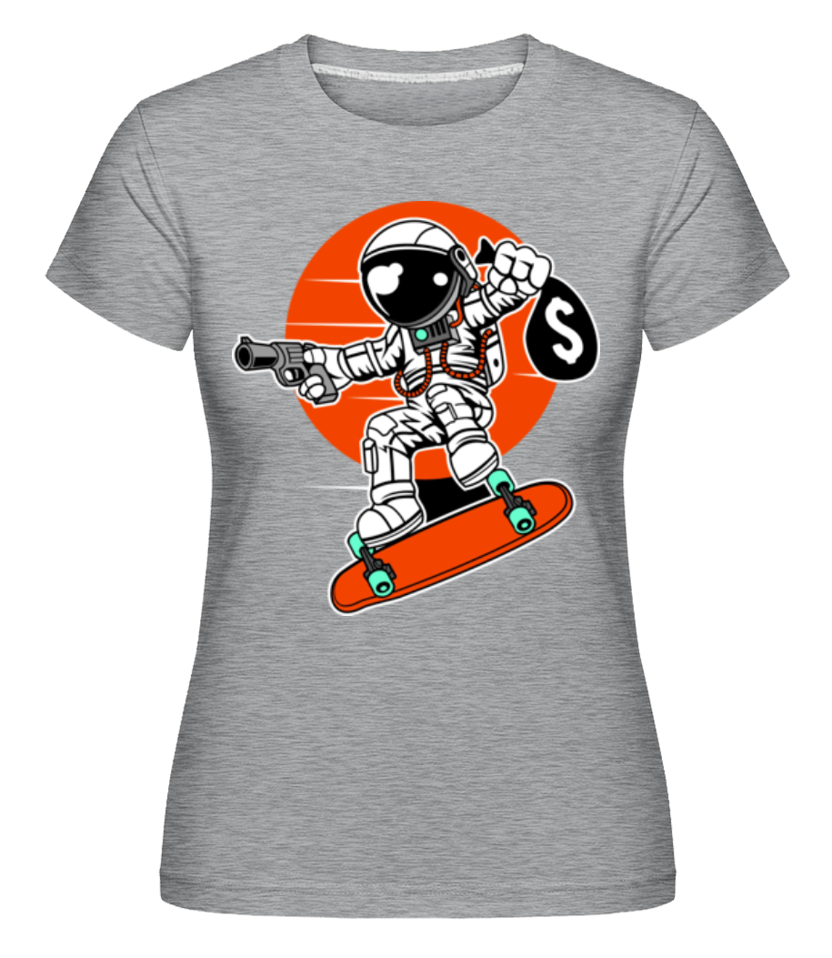 Astronaut Longboard ·  T-shirt Shirtinator femme