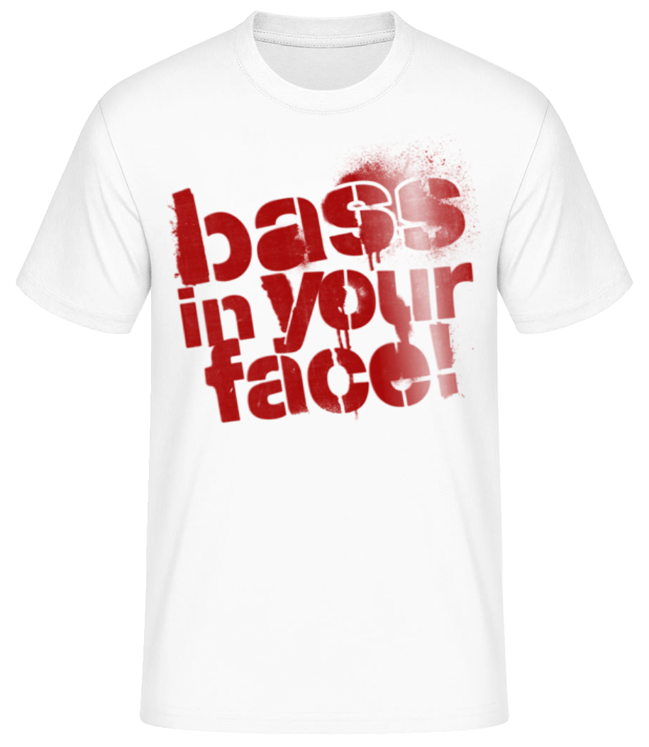 Bass In Your Face · T-shirt standard Homme
