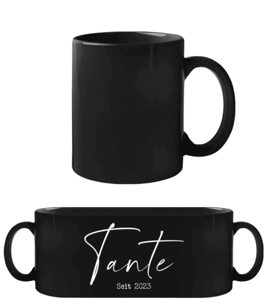 Tante Seit 2023 · Schwarze Tasse