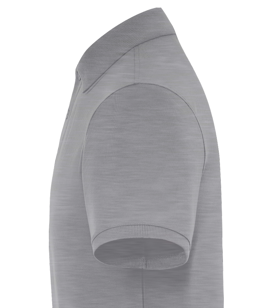 Aperçu: Polo Homme Slim Fit - Gris chiné - Gauche
