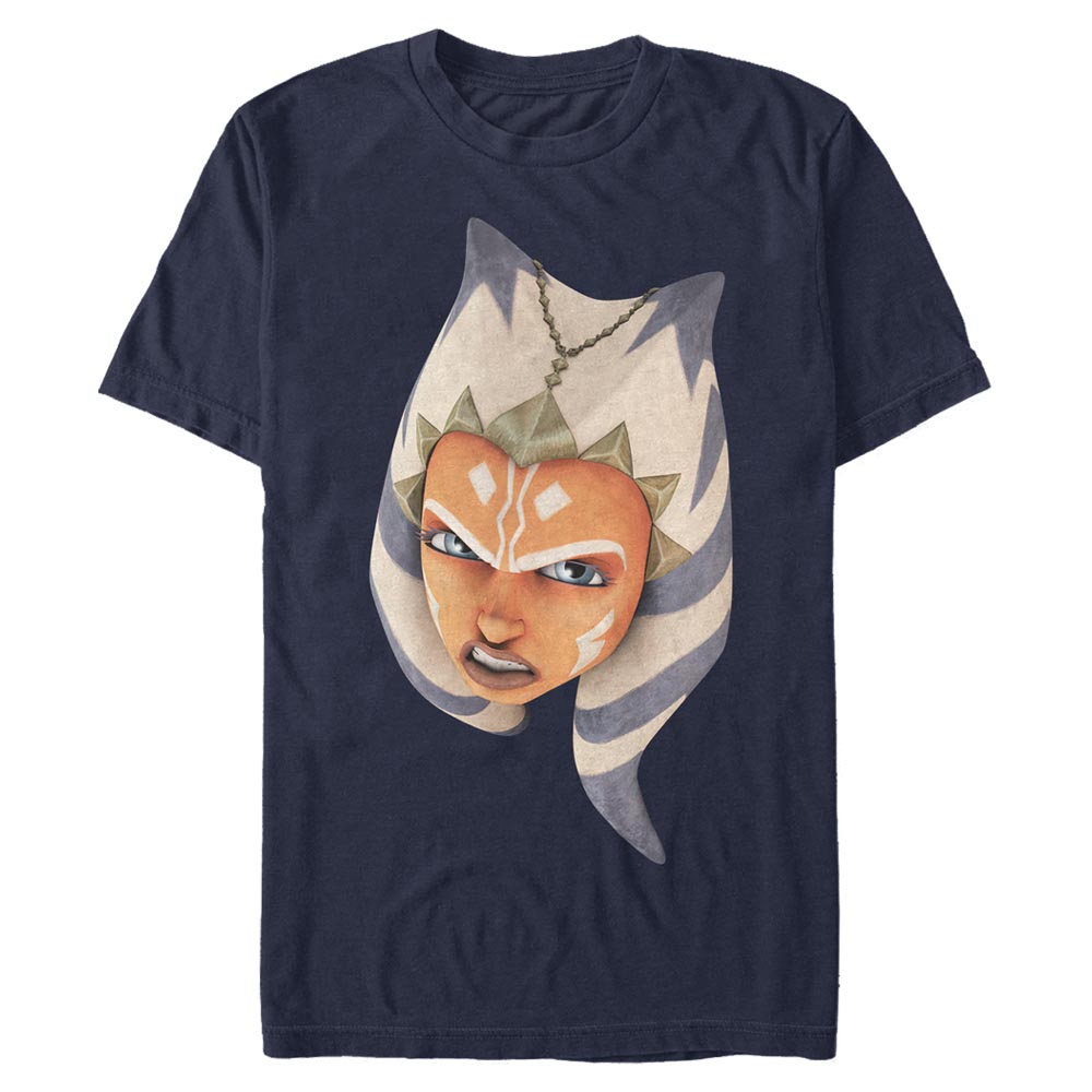 Star Wars - The Clone Wars - Ahsoka Face - Männer T-Shirt